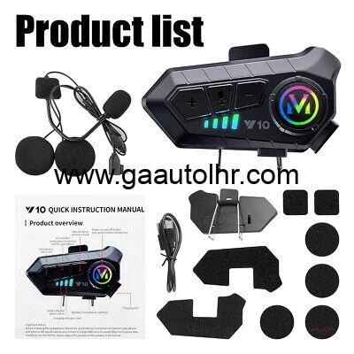 Helmet wireless earphone v10 - Image 1 - Gearmandu