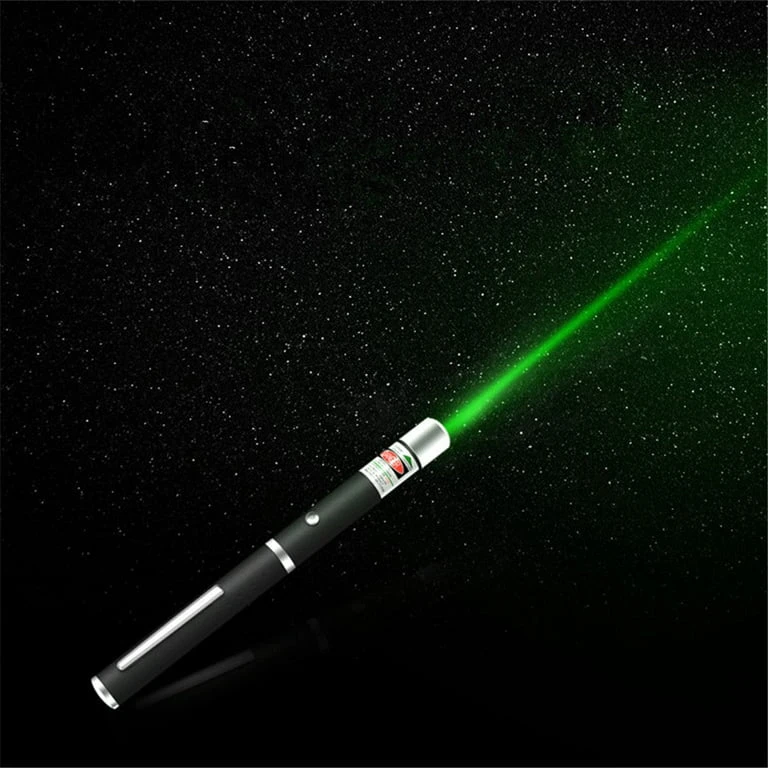 High Powered Green Laser Pointer Rechargeable Adjustable Beam Green Laser Pointer Pen,Black - Image 2 - Gearmandu