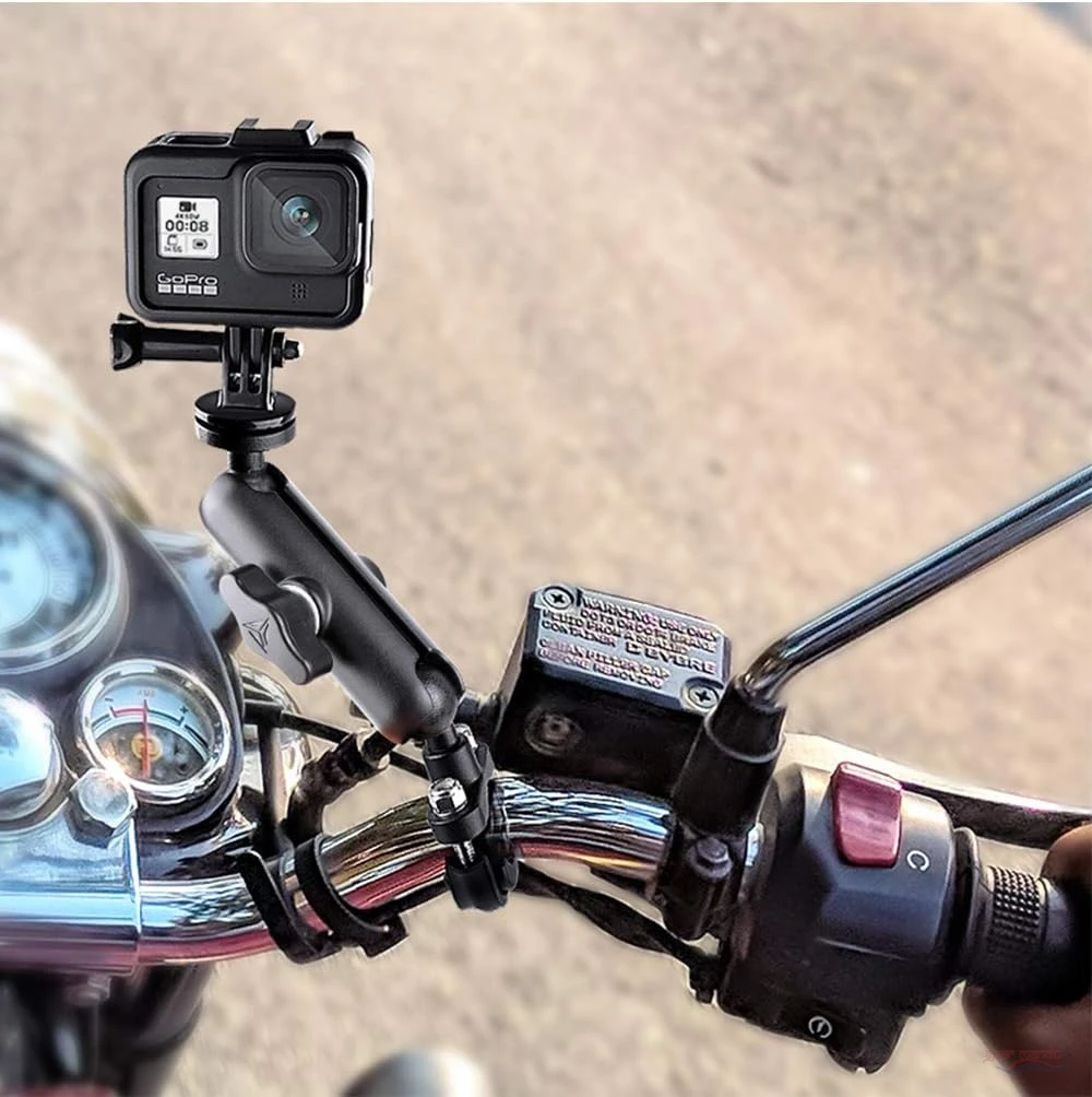 Motorcycle,Bike 360° Rotating Adjustable Sports Camera Mount - Image 2 - Gearmandu