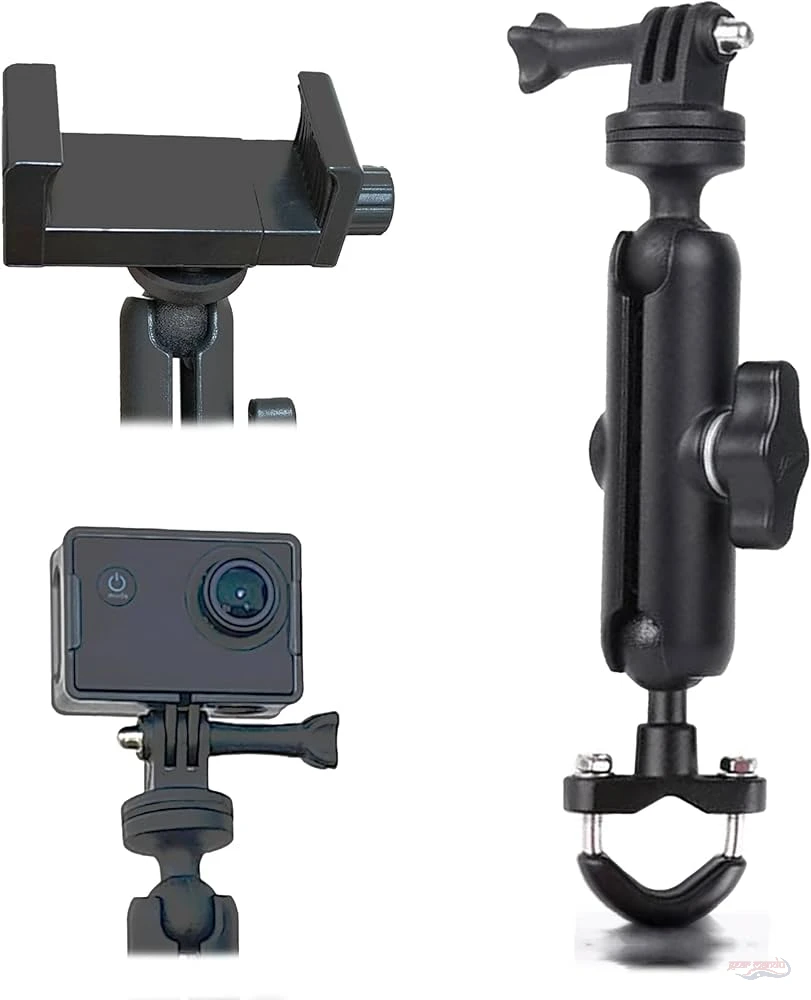 Motorcycle,Bike 360° Rotating Adjustable Sports Camera Mount - Image 1 - Gearmandu