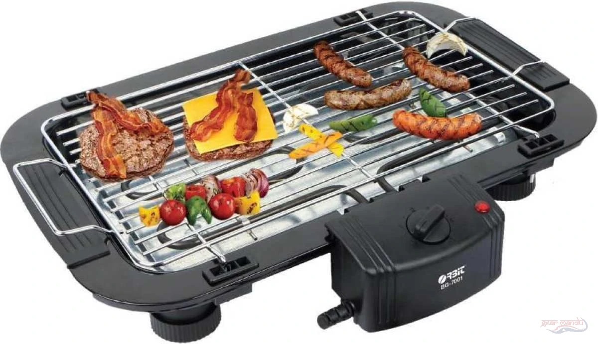 Electric BBQ Barbeque Grill Tandoor 2000W For Outdoor/Indoor Cooking - Gearmandu