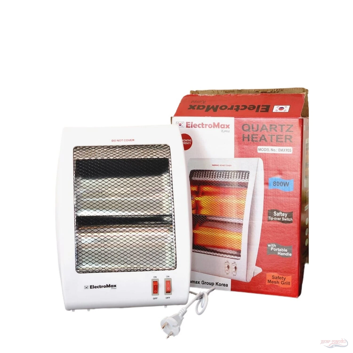 Electric Room Heater (Big Size) Heater With Safety Pin 800 Watts - Gearmandu