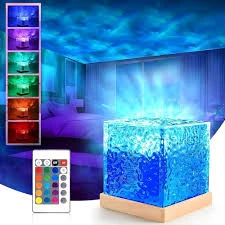LED Water Ripple Projection Lamp - Tranquil Ambiance Creator - Image 1 - Gearmandu