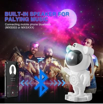 Astronaut Light Projector,Galaxy Star Nebula Starry Sky Night Lamp Projector with Remote Control,360 Rotating for Ceiling Bedroom Living Room,Party Decor,Best Gift for Kids Adults - Image 1 - Gearmandu